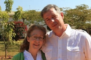 Picture of Don and his wife in Zambia